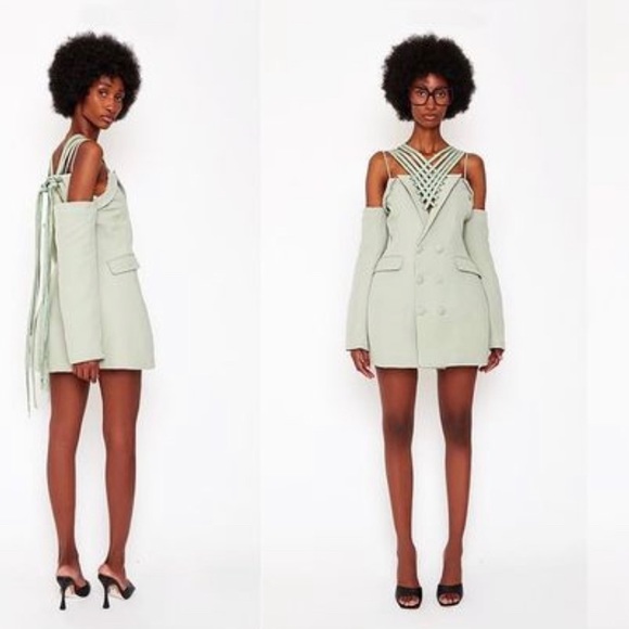 BBX BRAND Dresses & Skirts - BBX BRAND SAGE BLAZER DRESS